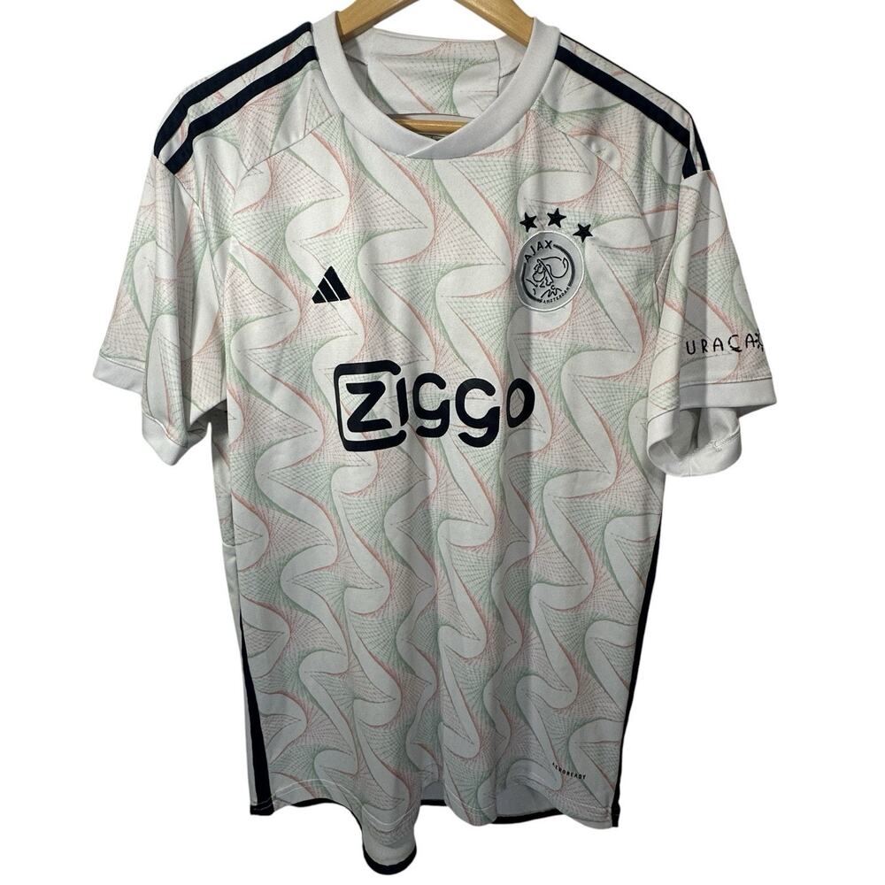 MEN'S FC AJAX AMSTERDAM FOOTBALL SOCCER JERSEY SHIRT AWAY 2023 2024 ADIDAS 2XL